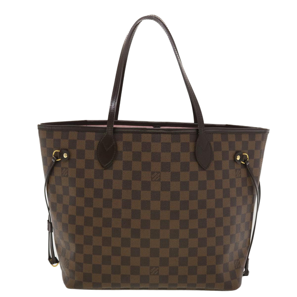 LOUIS VUITTON Damier Ebene Neverfull MM Tote Bag N51105 LV Auth 40600 - Picture 13 of 16